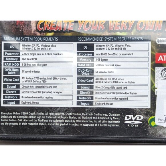 Champions Online - PC Game - Very Good Condition‎ - Picture 3 of 5